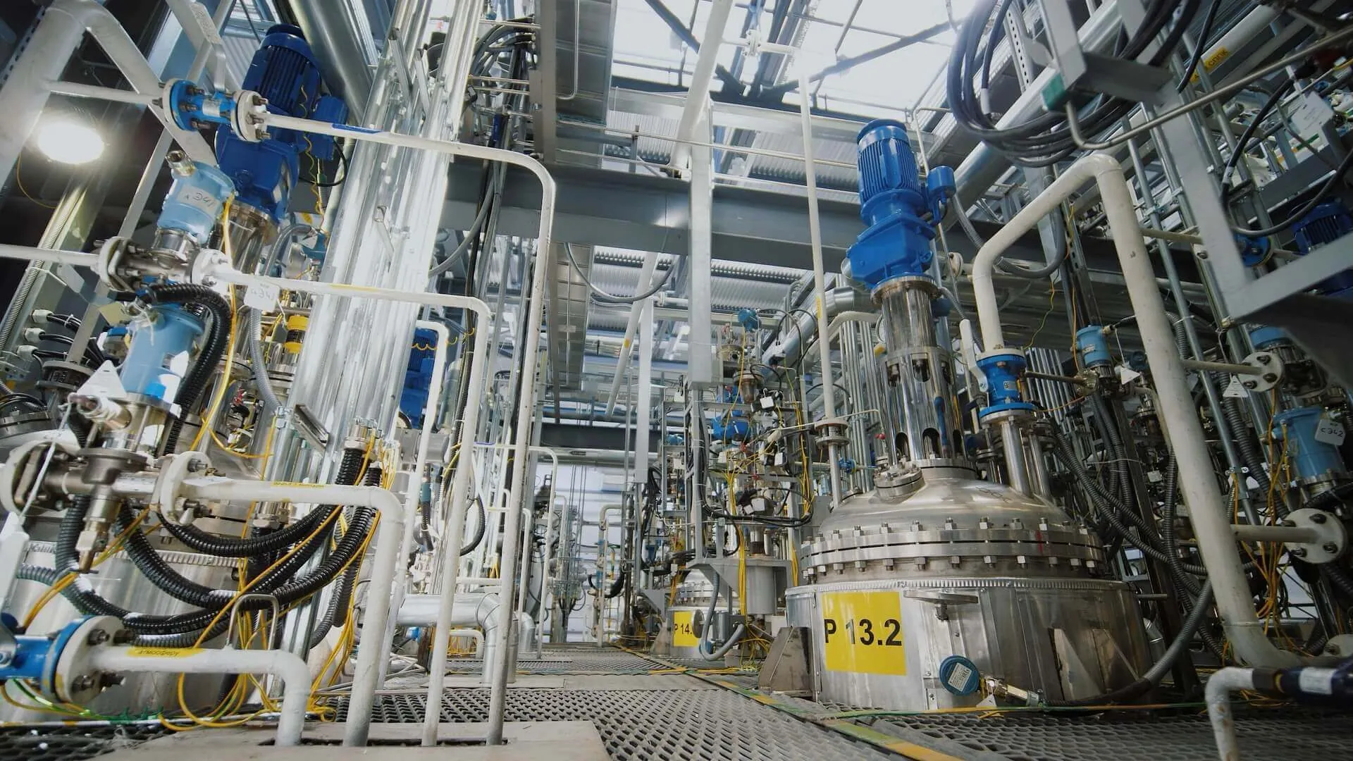 Chemical plant engineering