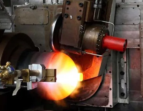 Hot spinning
